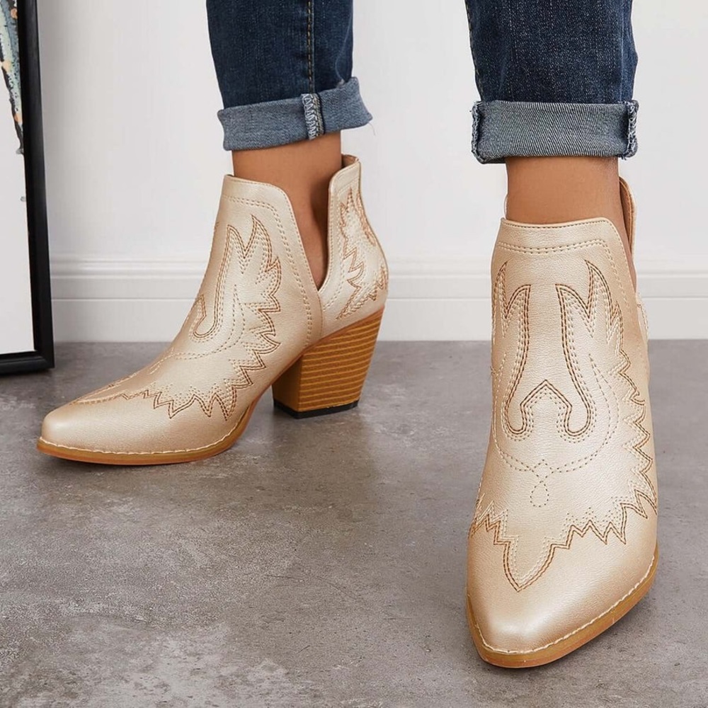 NEW Women’s Western Bootie - Picture 2 of 7